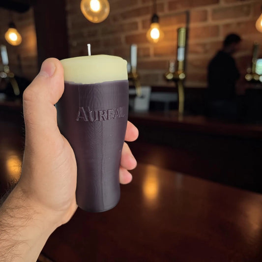 Pint of Stout Candle Set - ICON Collection Aureal Aromatics