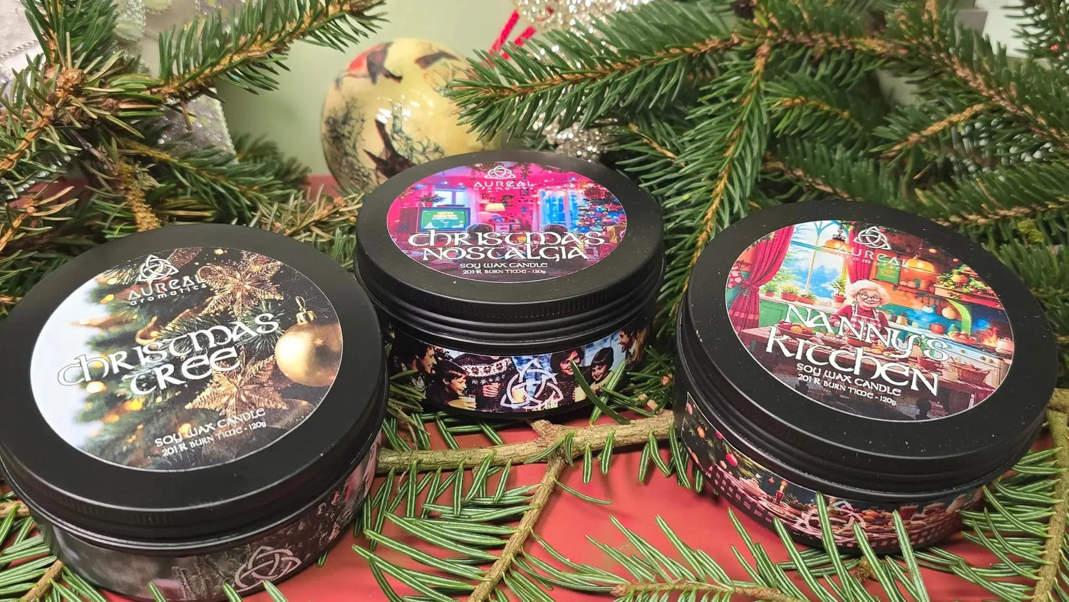 Irish Christmas Candles