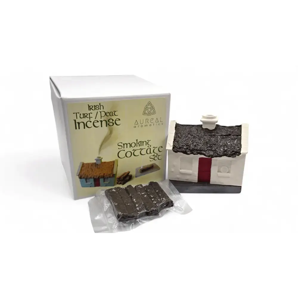 Irish Turf cottage set with box