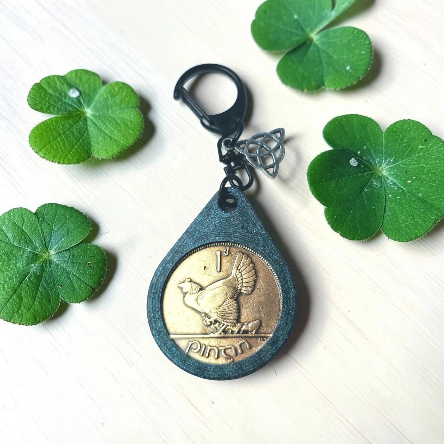 Irish Lucky Penny Keyring